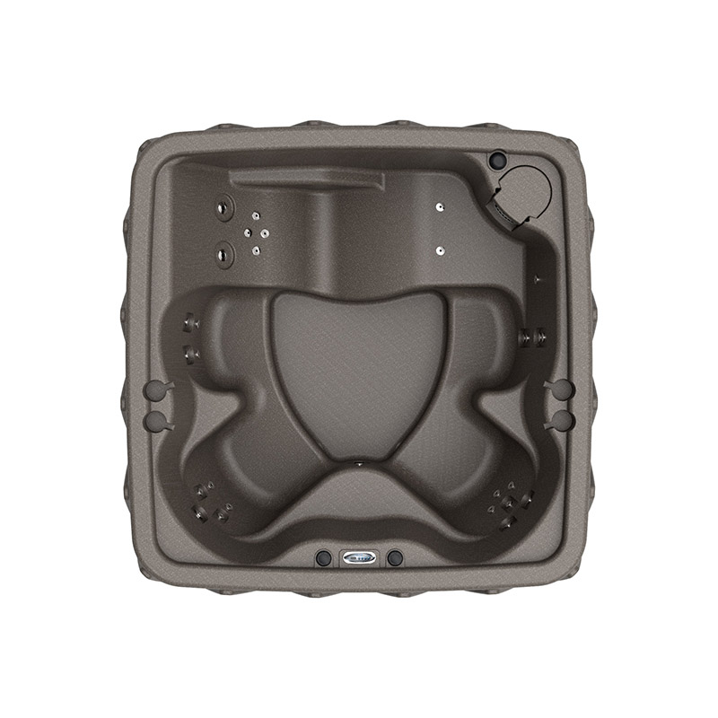 Elite 500 5-Person Lounger Plug and Play with 29 Stainless Jets, Ozone, and LED Waterfall by AquaRest Spas