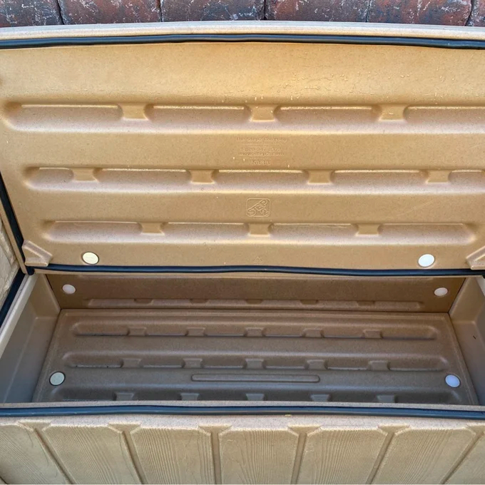 【Storage Shed】Outdoor Plastic Storage Bench