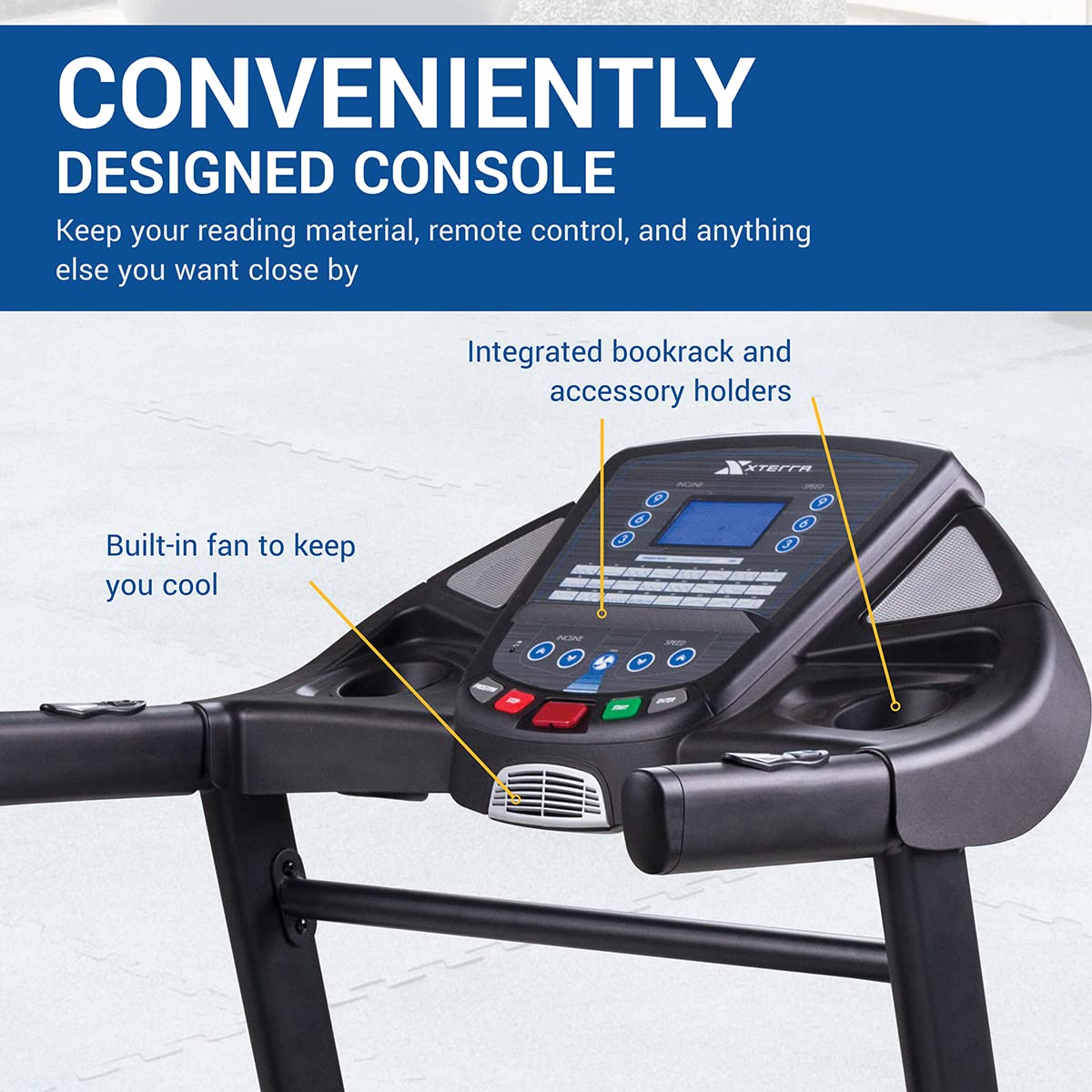 XTERRA Fitness TR300 Folding Treadmill