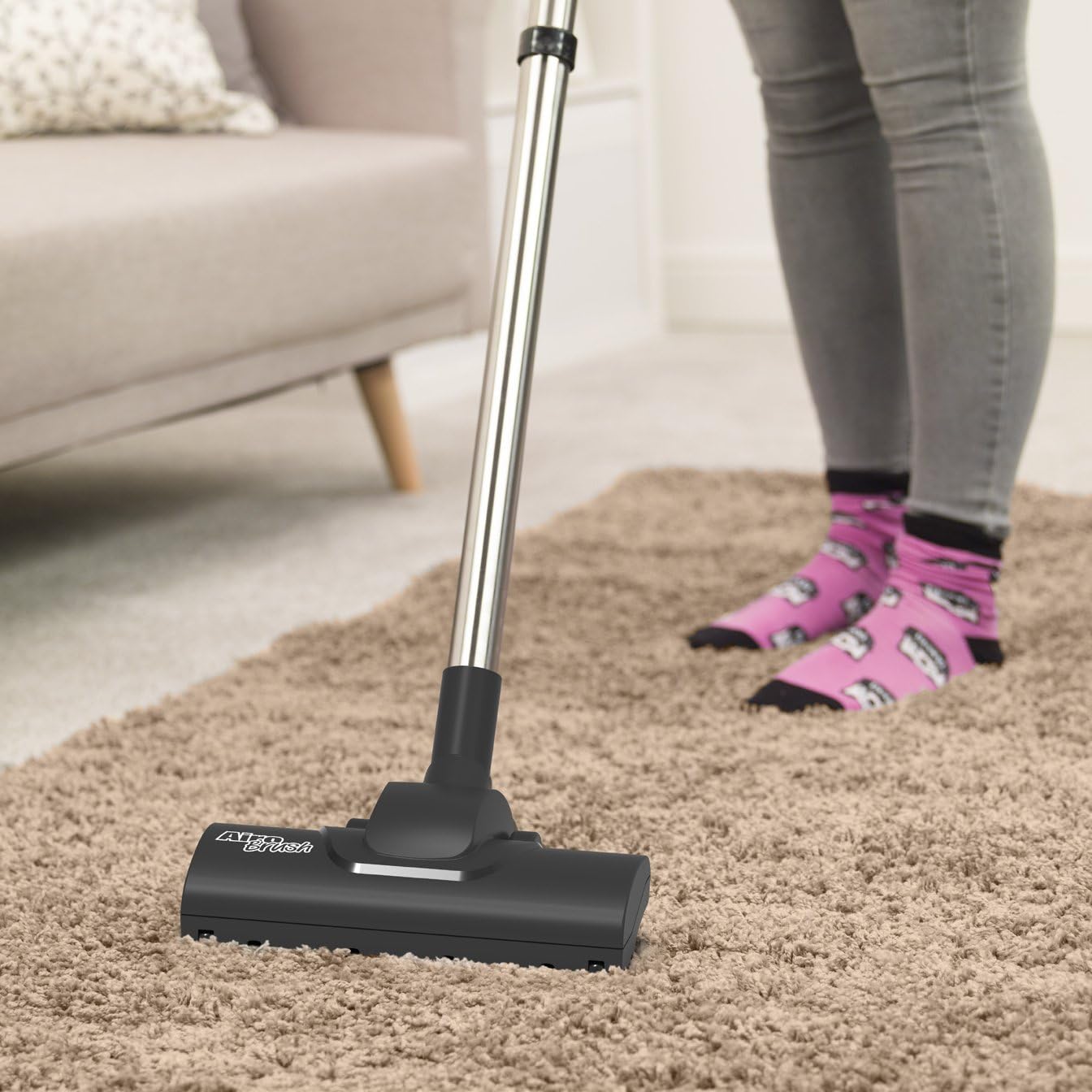 Numatic HVT160-11 Henry Vacuum Cleaner with AiroBrush Turbo Head and Microfresh Filtration System, 620 W, Red/Black