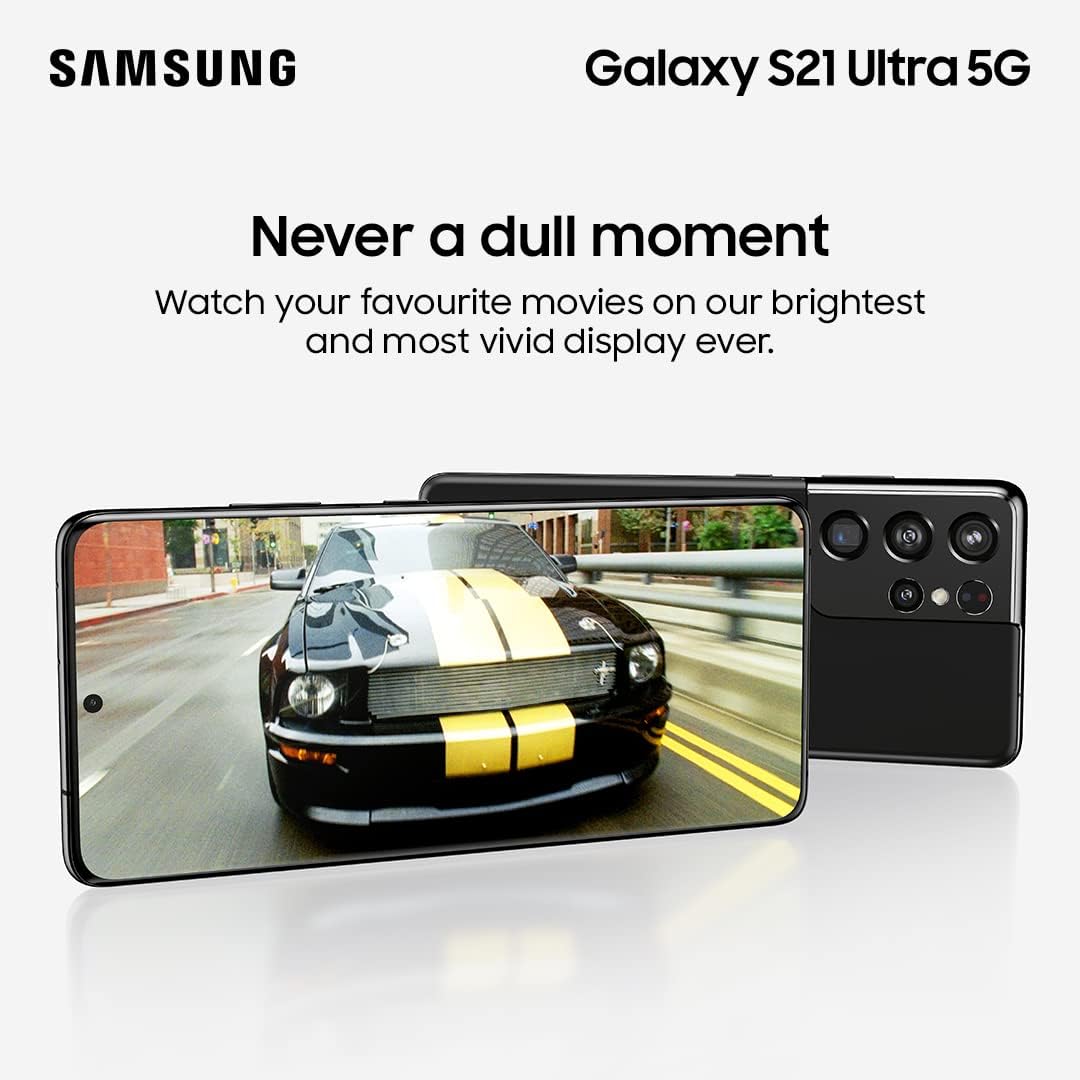Samsung Galaxy S21 Ultra 5G Smartphone SIM Free Android (UK Version)