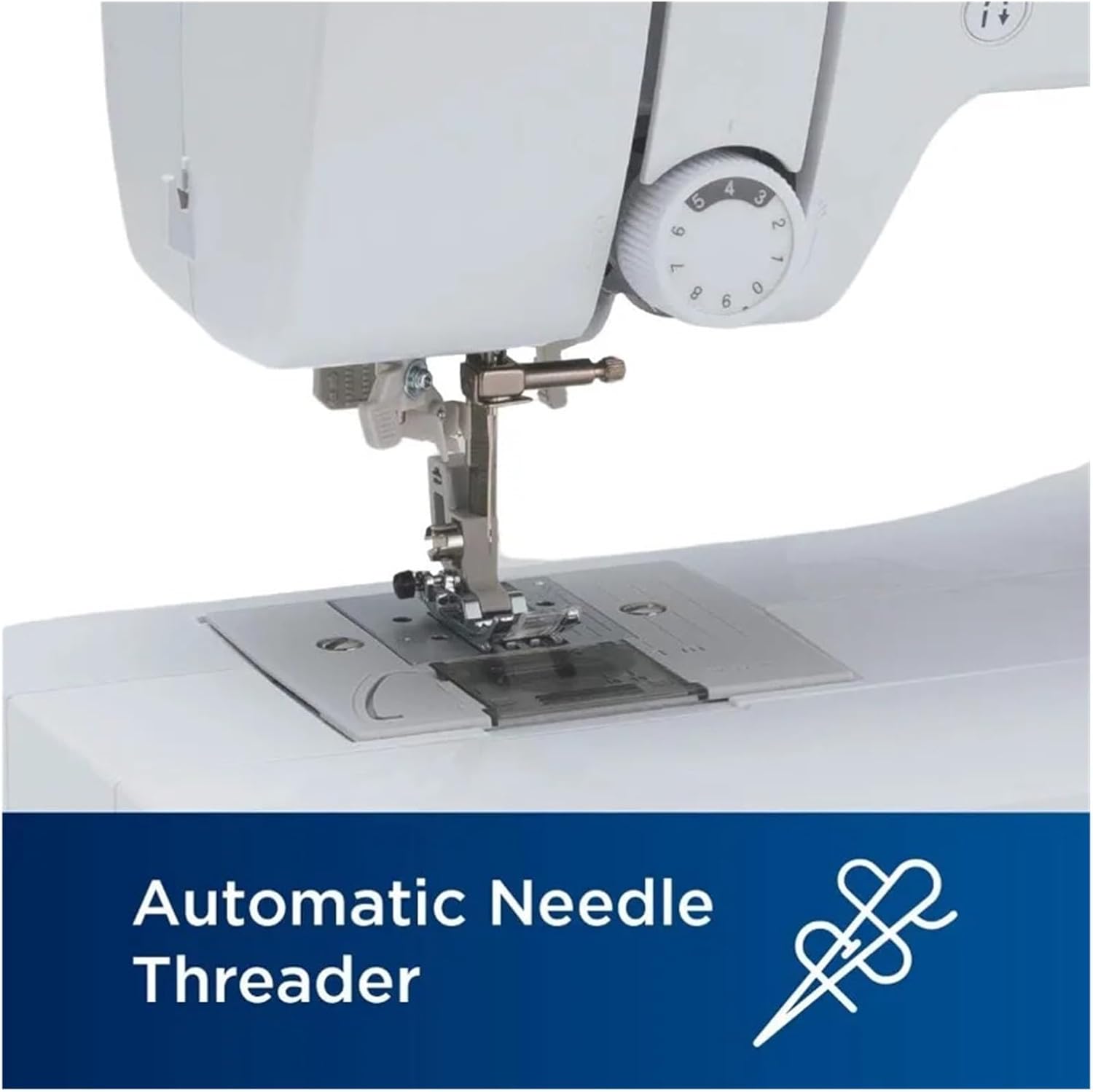 Brother CS7000X Computerized Sewing and Quilting Machine, 70 Built-in Stitches, LCD Display, Wide Table, 10 Included Feet, White