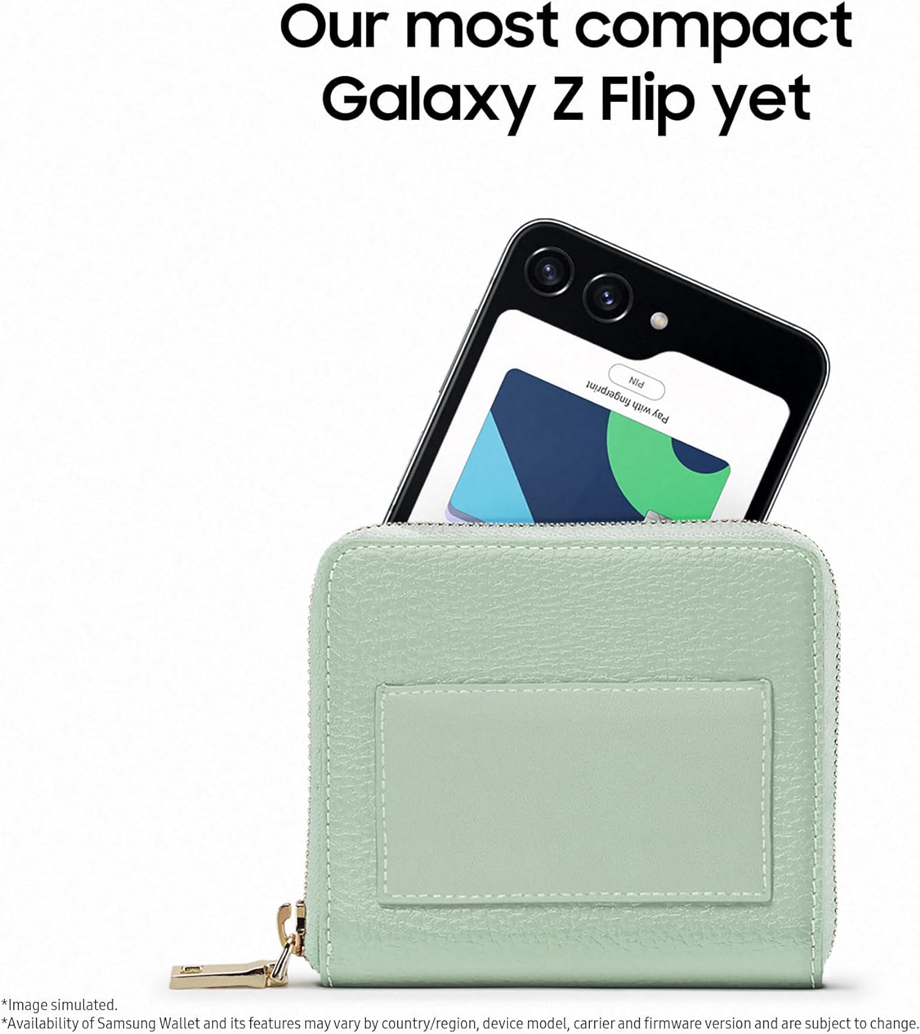 Samsung Galaxy Z Flip5, Unlocked Android Smartphone, 256GB Storage, Cream, 3 Year Manufacturer Extended Warranty (UK Version)