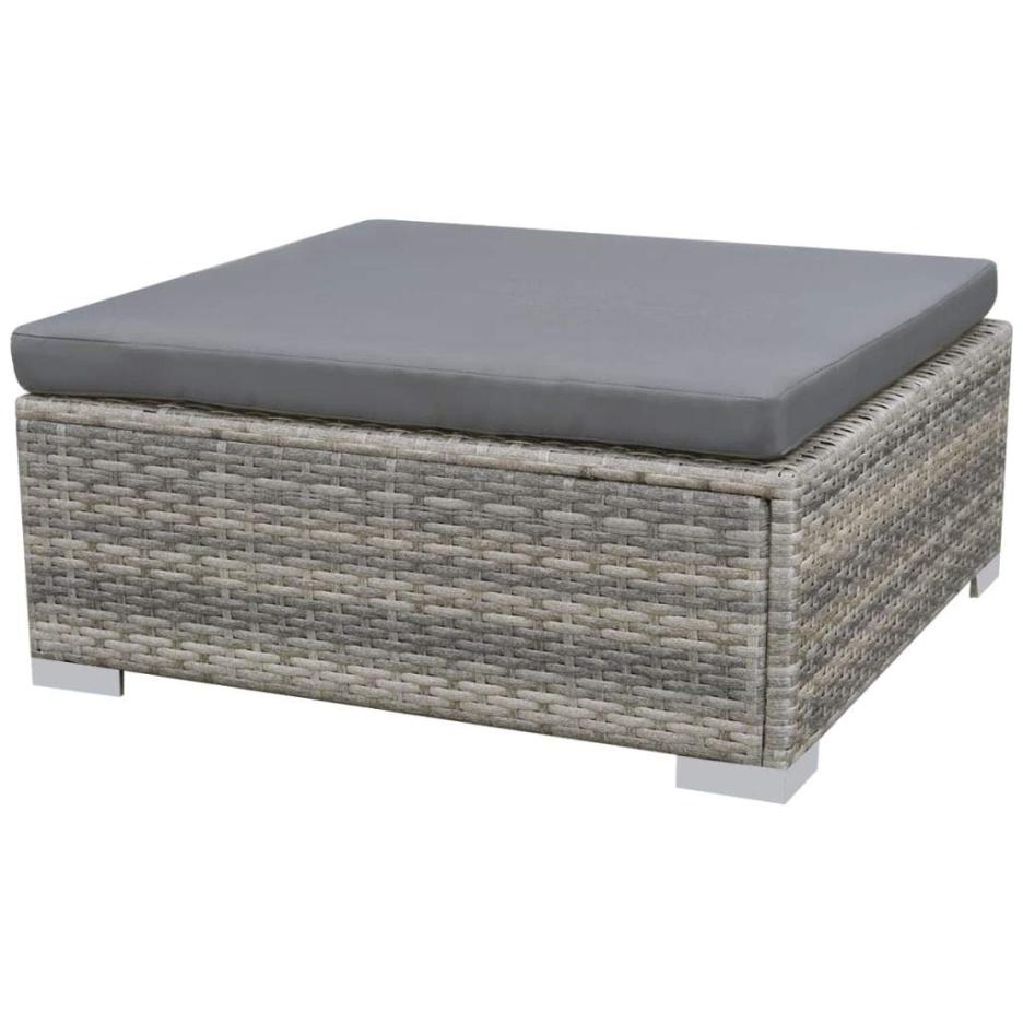 32 piece garden sofa set. Set garden sofa poly rattan garden leisure furniture outdoor garden set including corner sofa element, coffee table, stool and cushion