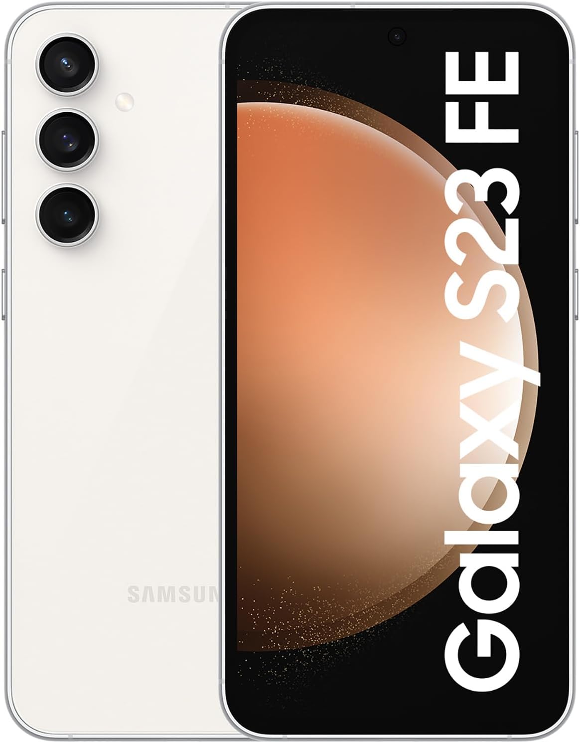 Samsung Galaxy S23 FE 5G, SIM Free Android Smartphone, 128GB, Cream, 3 Year Manufacturer Extended Warranty (UK Version)