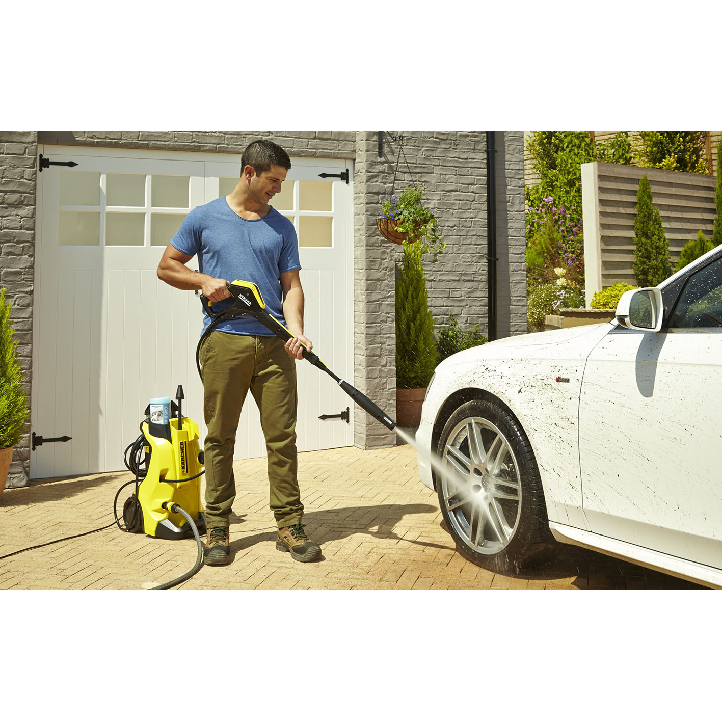 Krcher K 4 Premium Power Control Car & Home Pressure Washer