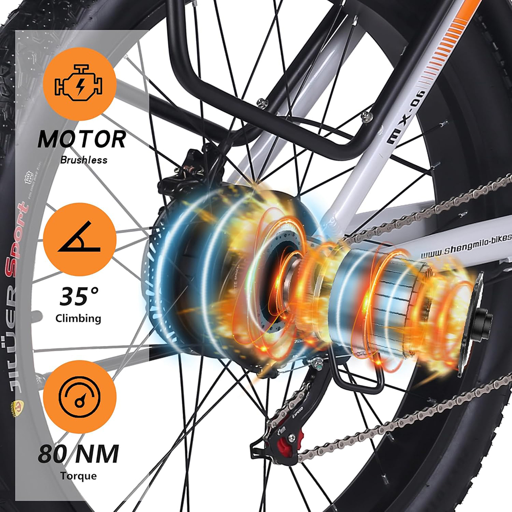 Shengmilo MX06 26 Inch Electric Bike