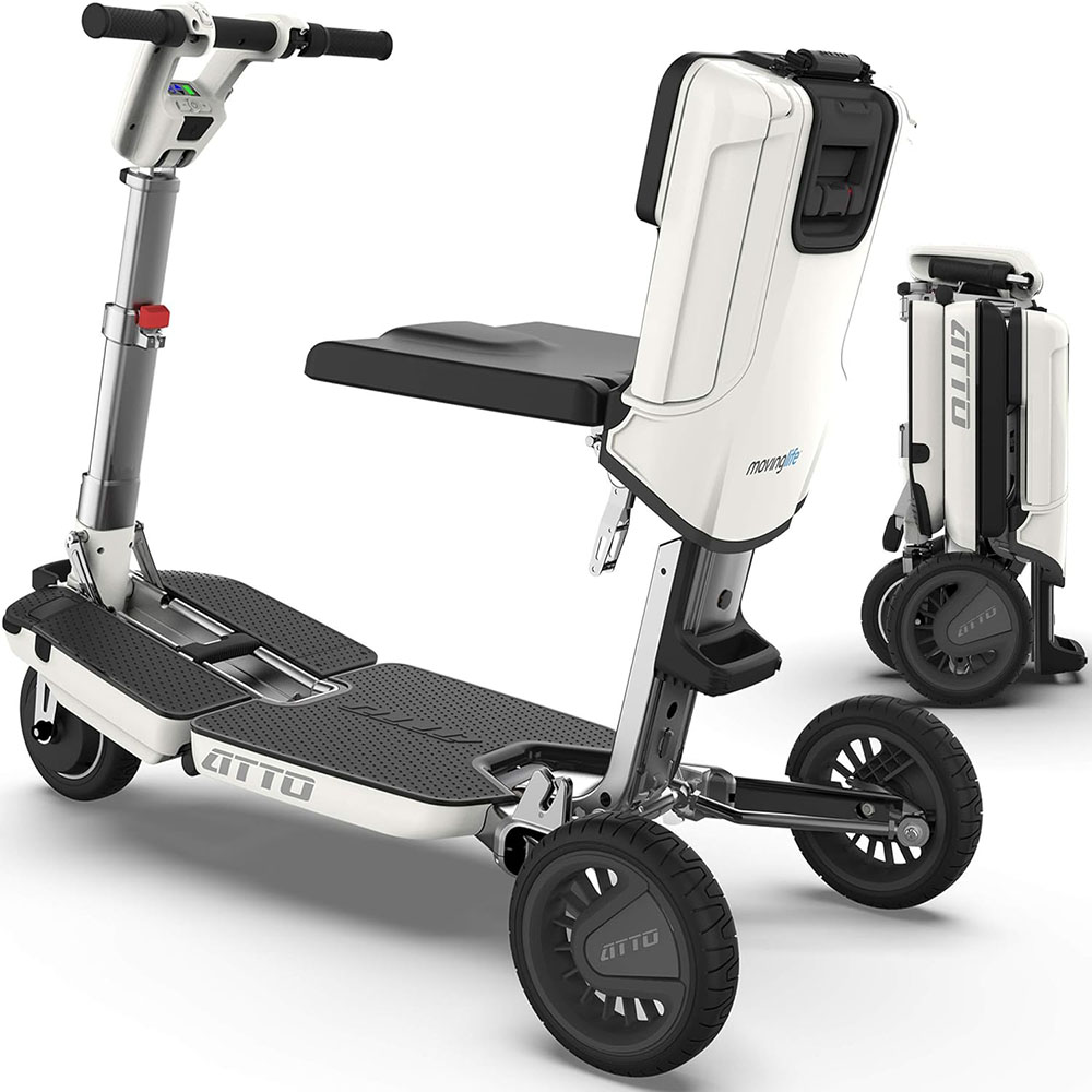 ATTO Folding Travel Powered Mobility Scooter by MovingLife