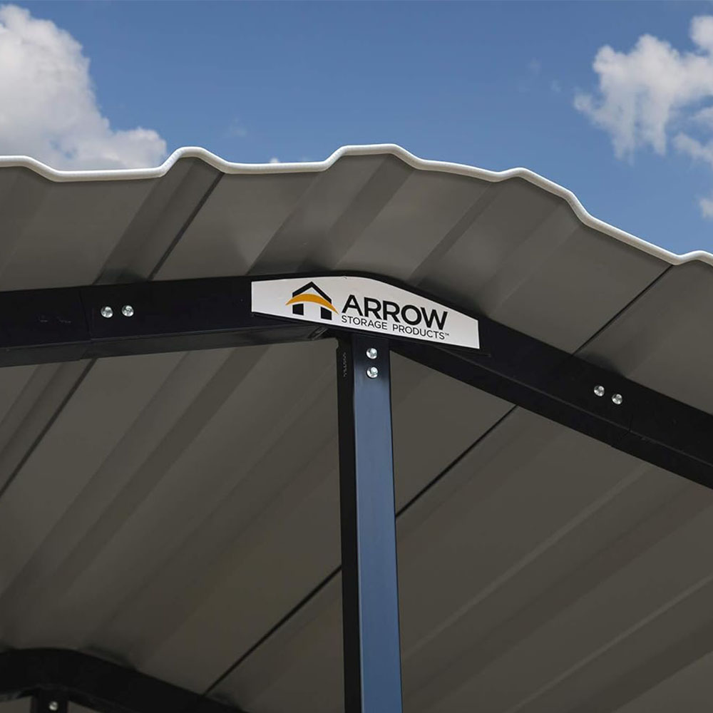 Arrow Carports Galvanized Steel Carport