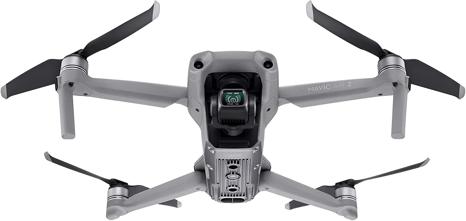 DJI Mavic Air 2 Fly More Combo - Drone Quadcopter UAV with 48MP Camera 4K Video 1/2 inch CMOS Sensor 3-Axis Gimbal 34min Flight Time ActiveTrack 3.0 - Grey