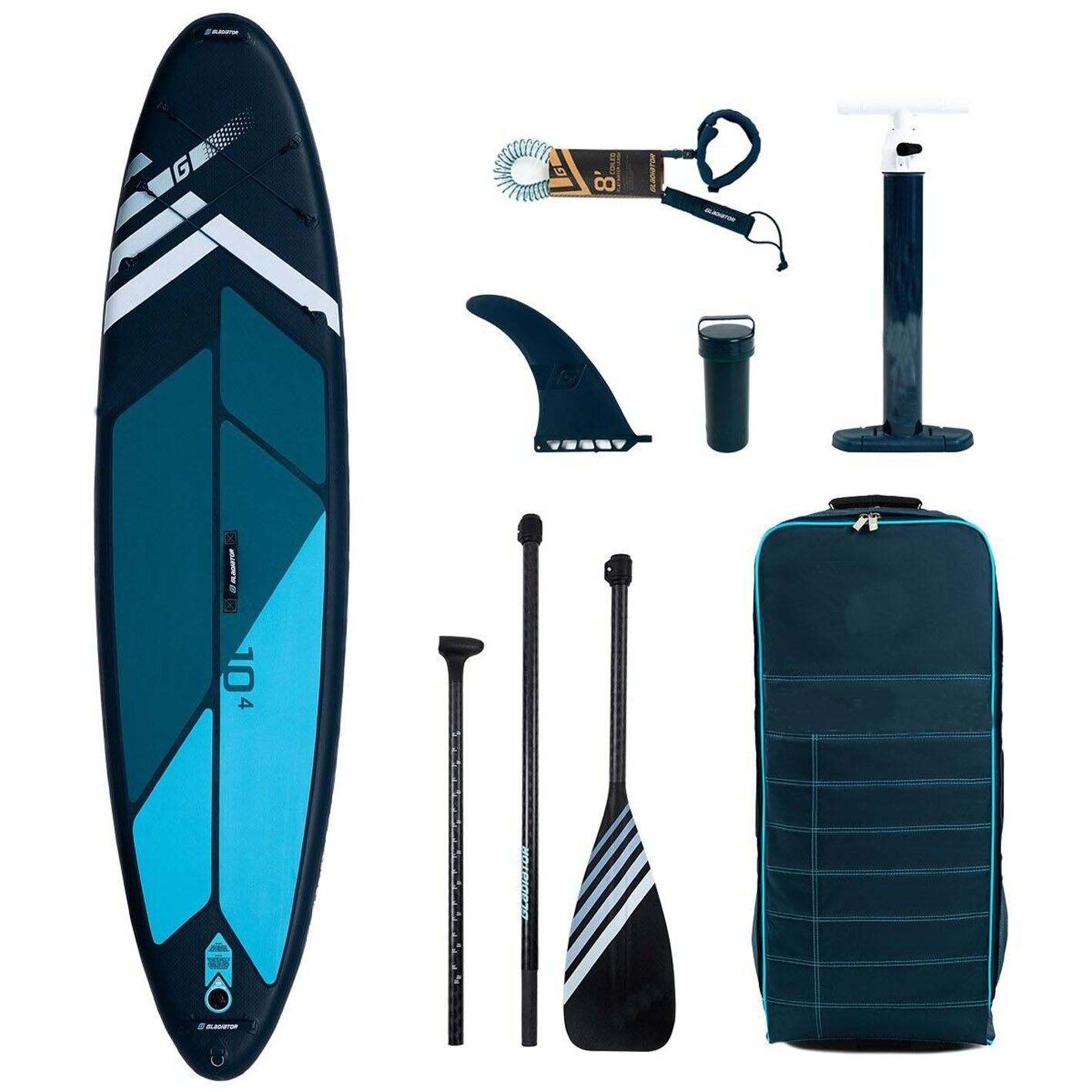 Gladiator Pro 10.4,10.8 Inflatable Paddle Board Package - 2022 EX-DISPLAY