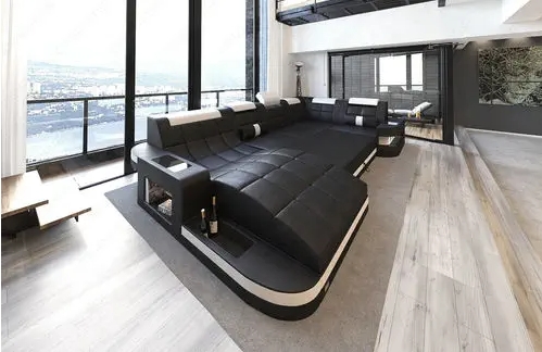 Corner power sofa JACKSONVILLE U