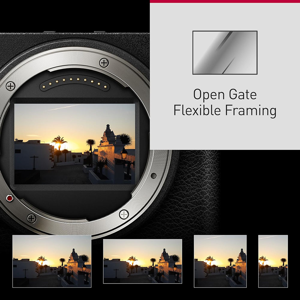 Panasonic Lumix DC-S9E-K Full Frame Mirrorless Open Gate Vlogging Camera