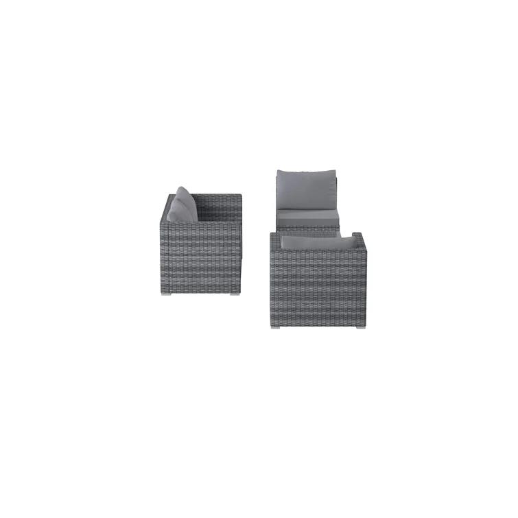 Cando Wicker/Rattan 5 - Person Seating Group with Cushions