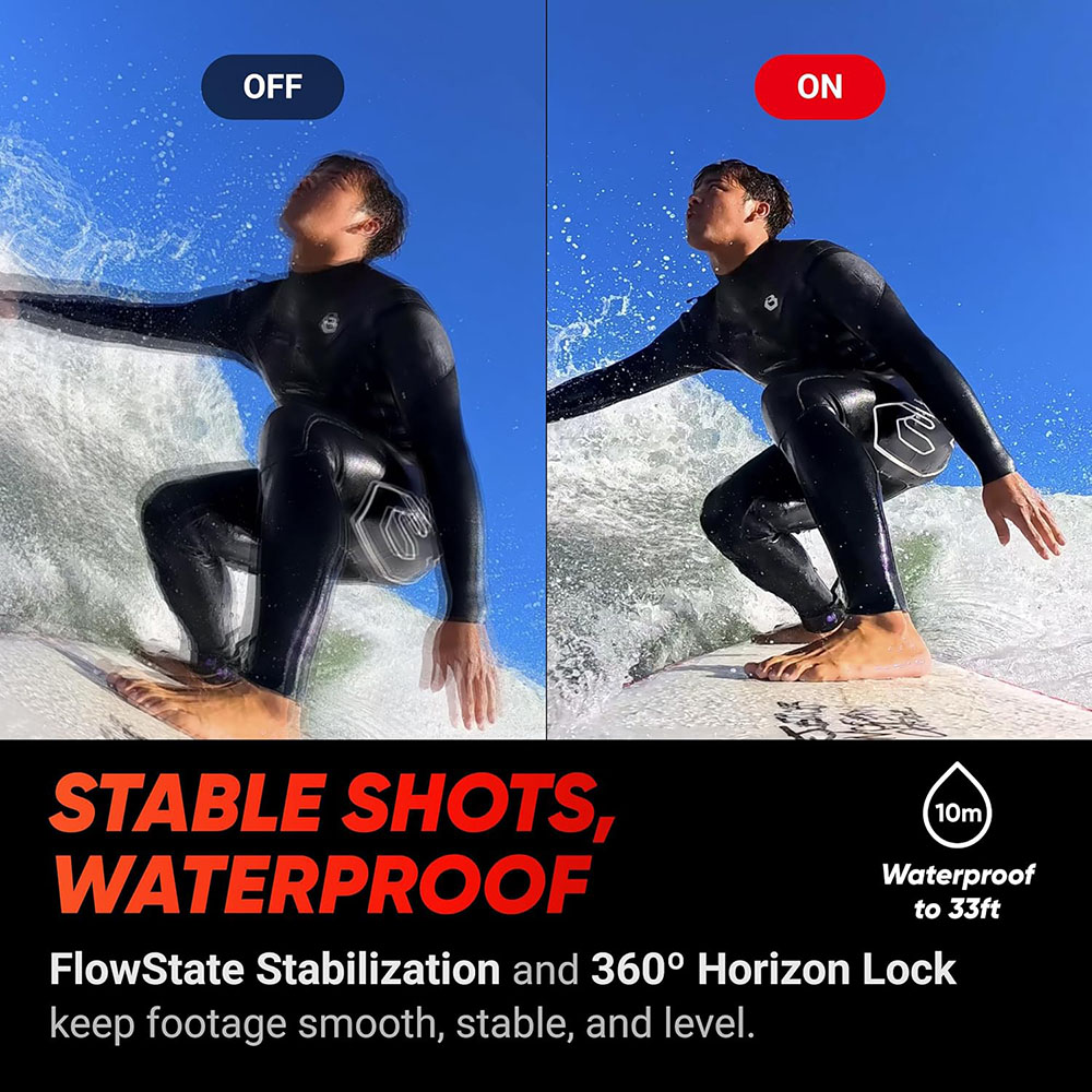 Insta360 Ace Pro GPS Ready Kit - Waterproof Action Camera Designed with Leica