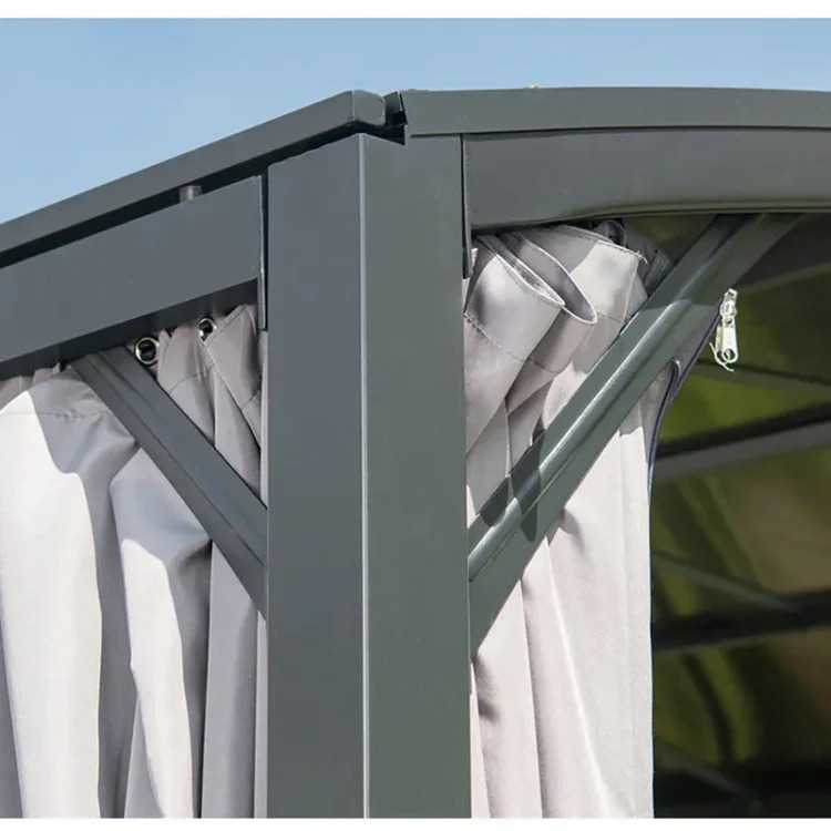 2.9×5.45m Outdoor Awning Aluminum Telescopic PC Trolley.