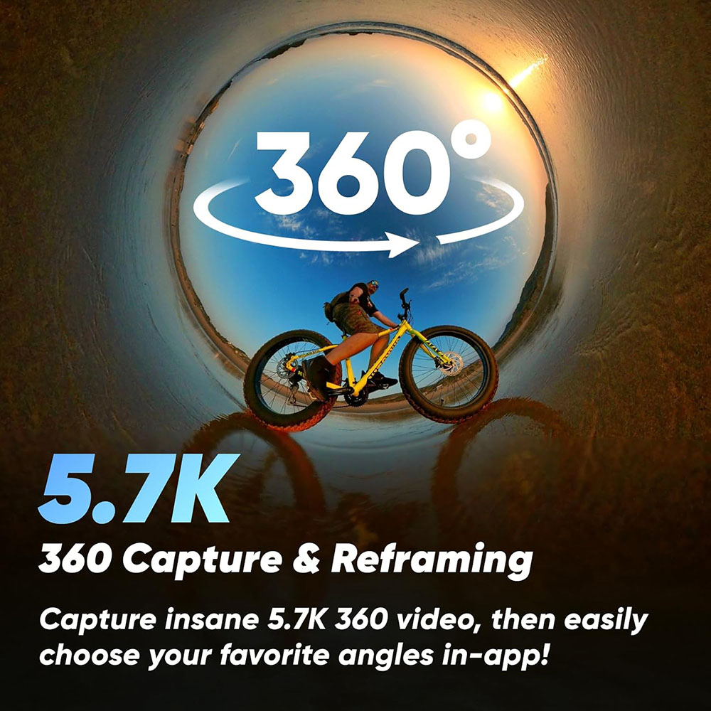 Insta360 X3 Kit Ultimate 360 Waterproof Action Cam