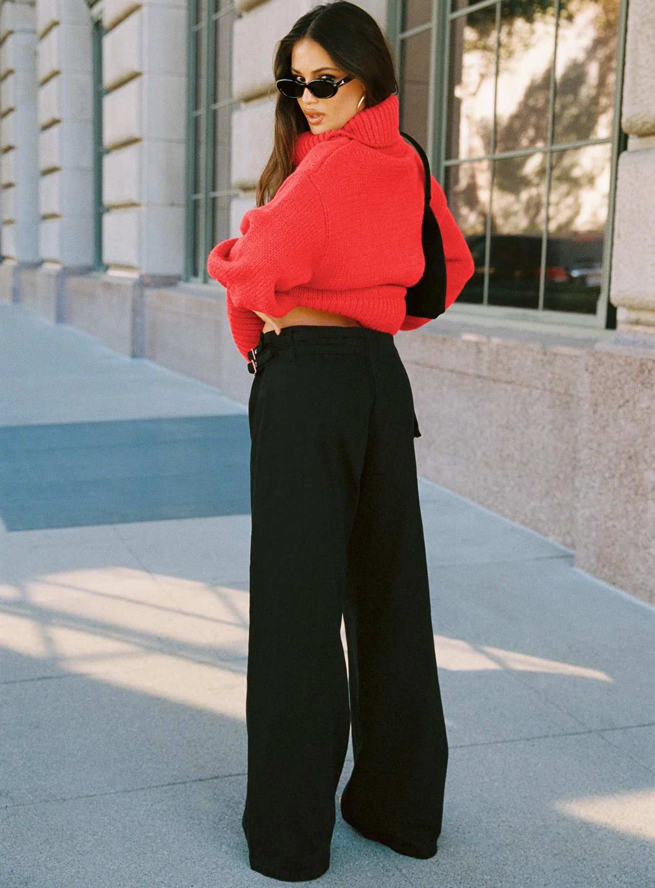Paltrow Cargo Jeans Black