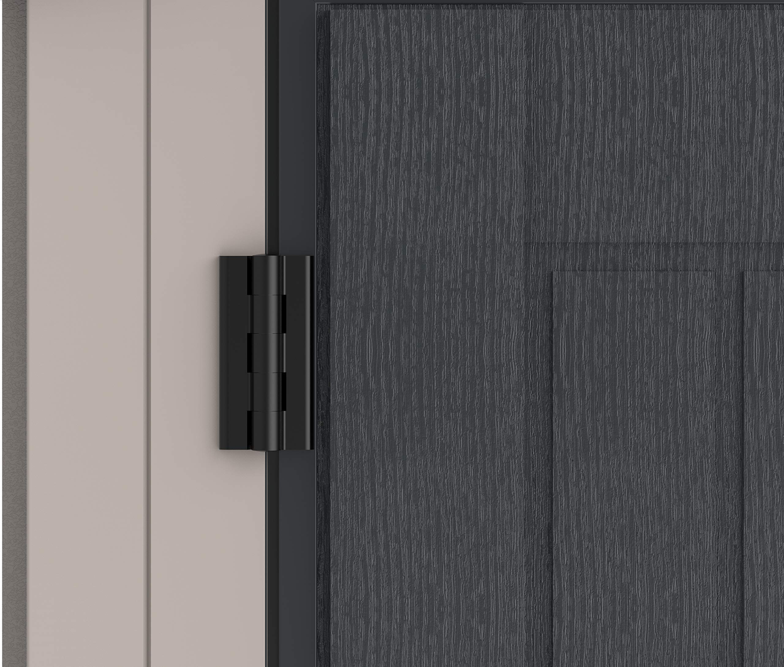 【Storage Shed】6' x 6' PLUS Plastic Garden Shed with Plastic Floor & Fixed Window