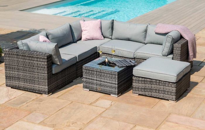 LONDON CORNER GROUP - WITH ICE BUCKET COFFEE TABLE