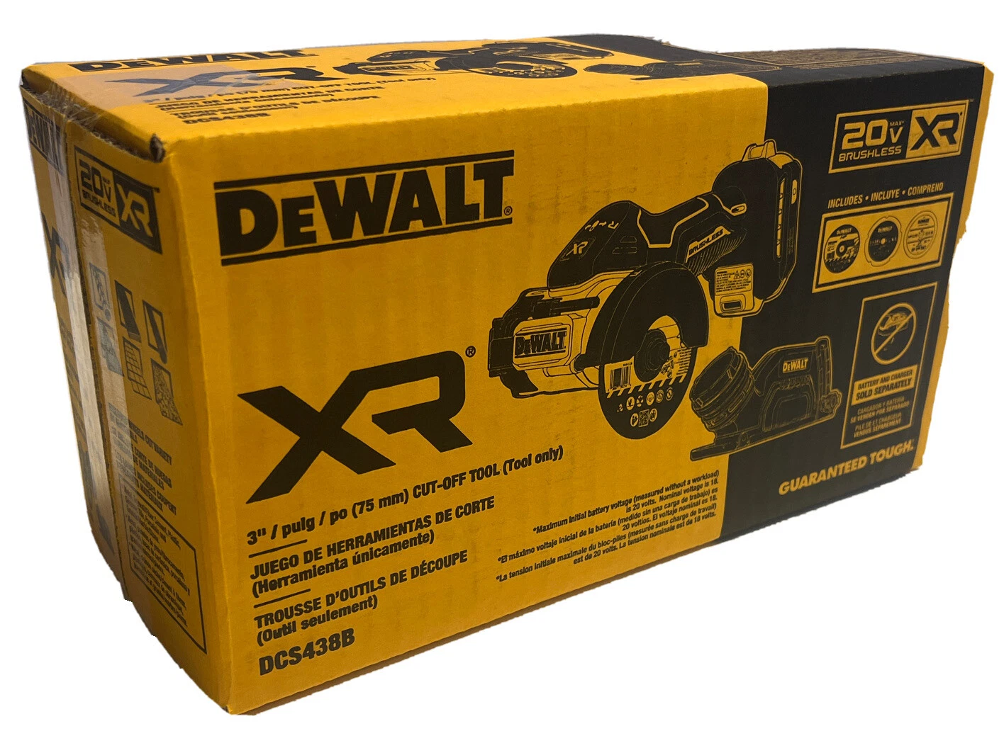 Brand New Dewalt 20v Brushless Cut-Off Tool DCS438