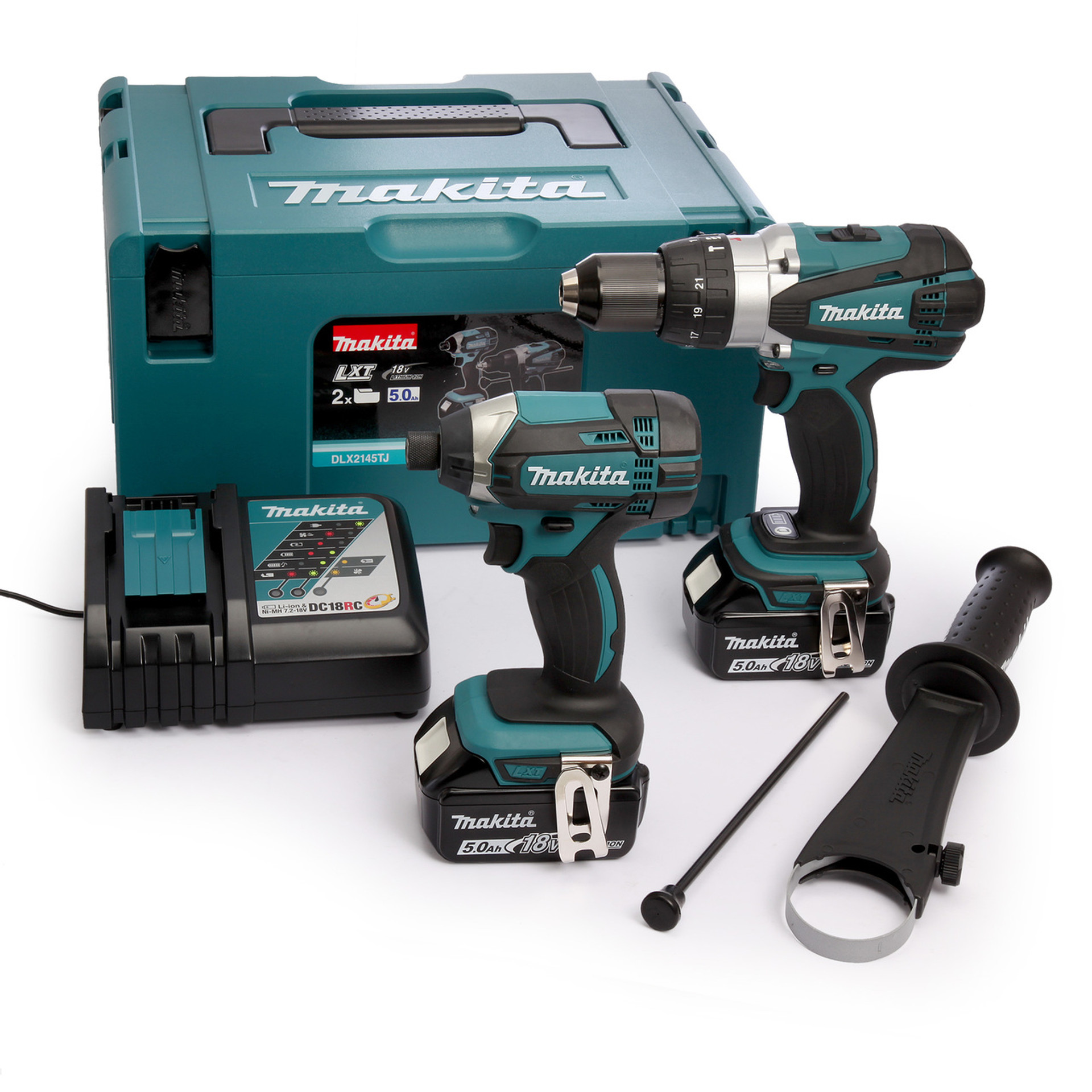 Makita DLX2145TJ 18V Li-ion LXT 2 Piece Combo Kit comprising