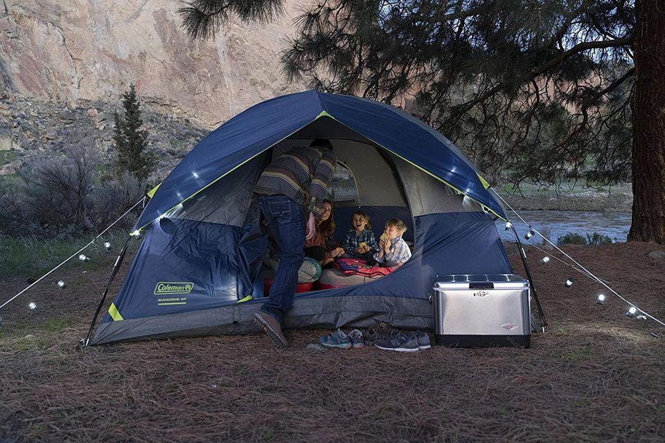 Person Base Camp Tent From Bass Pro Shops Coleman Sundome 4 Person Dome Tent, Mountain Tent, Leisure Activities, Camping