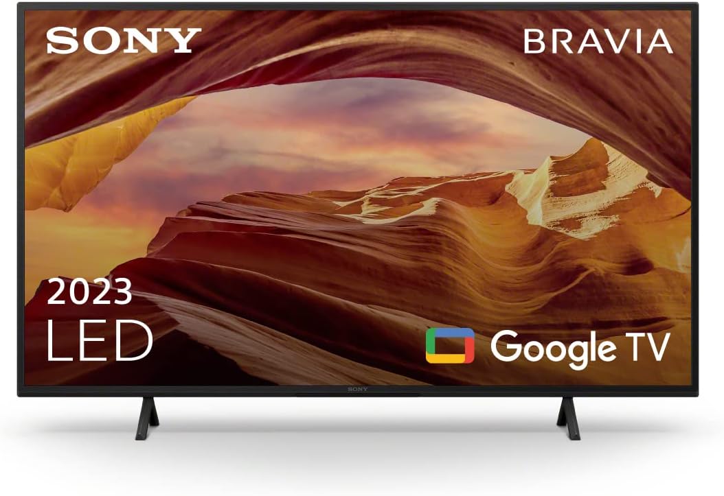 Sony BRAVIA KD-50X75WL LED 4K HDR Google TV ECO PACK BRAVIA CORE Narrow Bezel Design